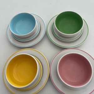 IKEA Multicolor Ceramic Dinnerware Set